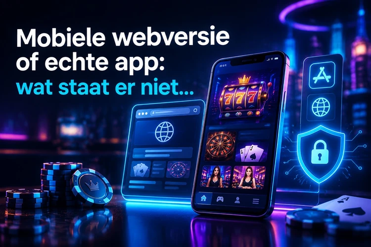 Mobiele webversie of echte app: wat staat er niet automatisch vast?